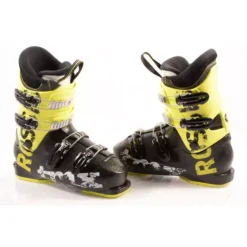 Kinder Skischoenen ROSSIGNOL TMX J4, BLACK/yellow