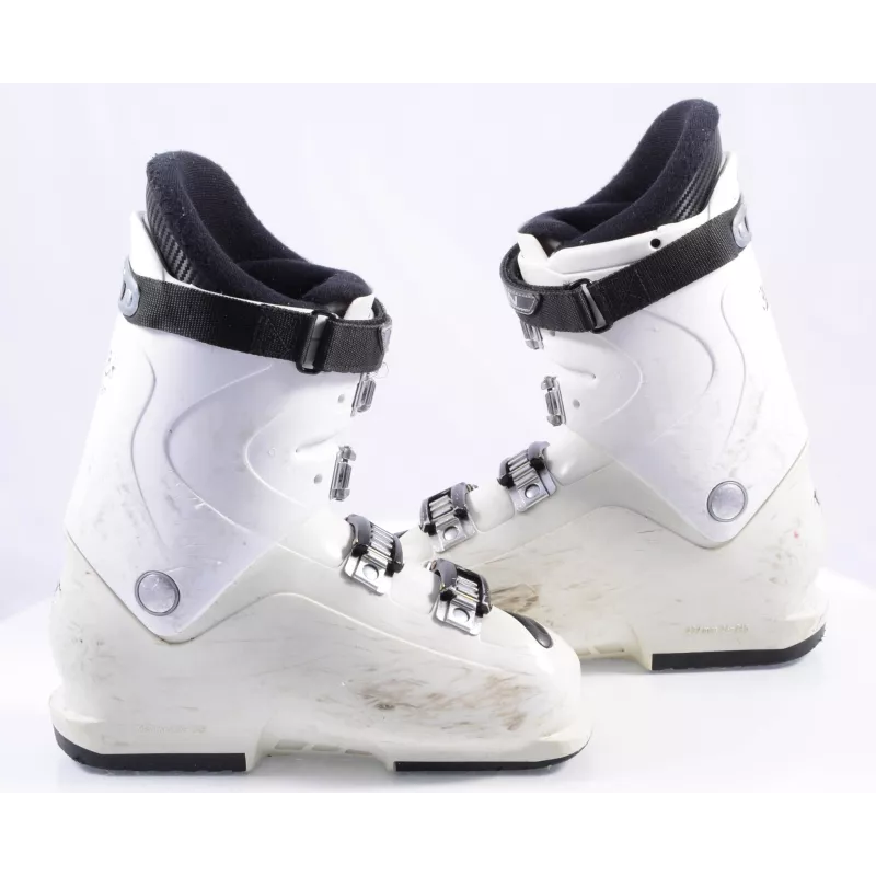 Kinder Skischoenen SALOMON IMPACT JR, Energyzer 70, 3D Buckle, White - Afbeelding 6