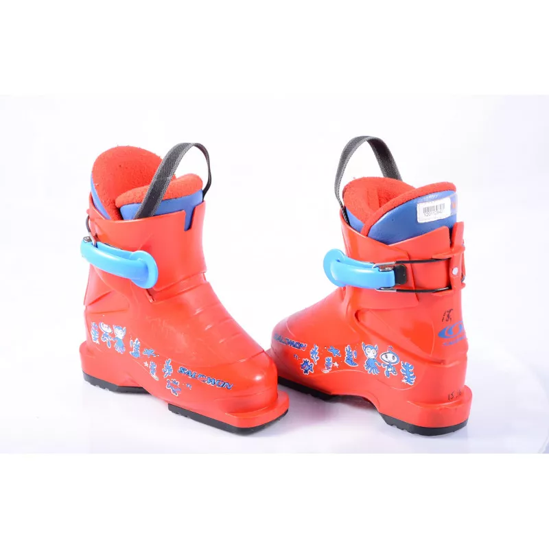 Kinder Skischoenen SALOMON T1 Red, TELETABIZ ( TOP Staat ) - Afbeelding 2