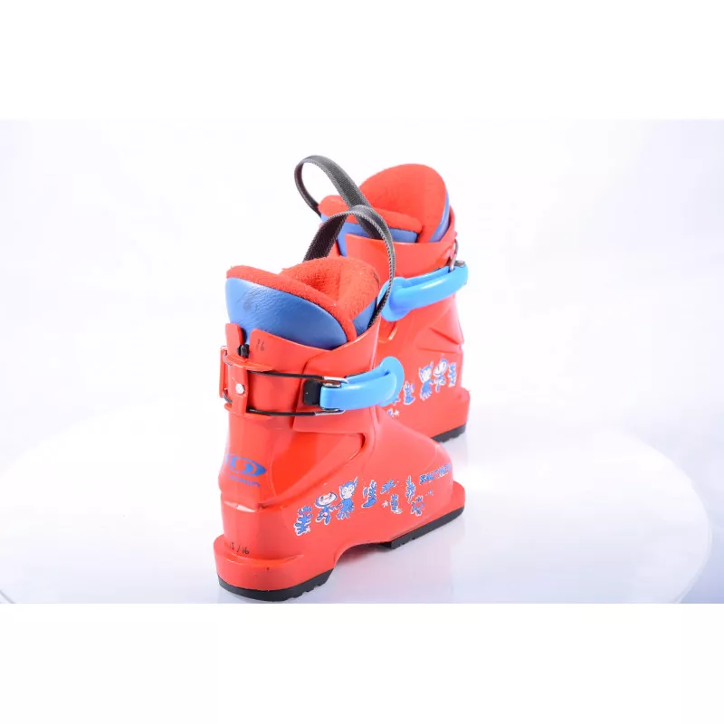 Kinder Skischoenen SALOMON T1 Red, TELETABIZ ( TOP Staat ) - Afbeelding 4