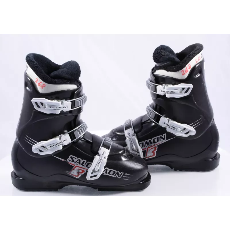 Kinder Skischoenen SALOMON T3, BLACK - Afbeelding 2