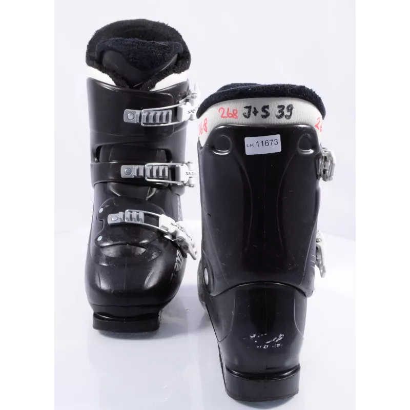 Kinder Skischoenen SALOMON T3, BLACK - Afbeelding 4