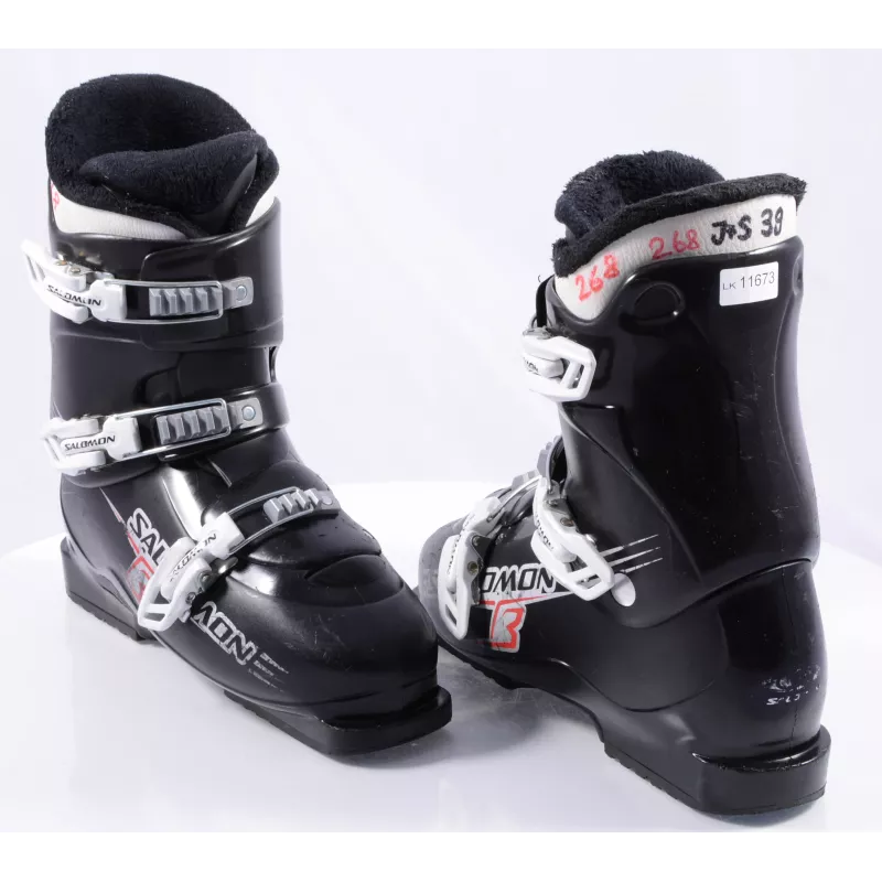 Kinder Skischoenen SALOMON T3, BLACK - Afbeelding 7