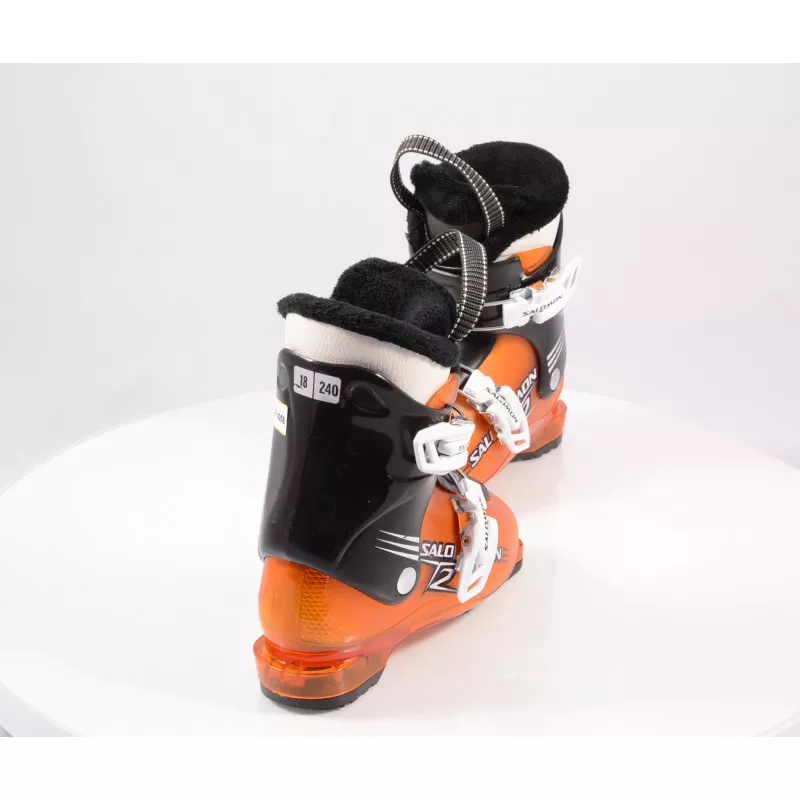 Kinder Skischoenen SALOMON TEAM T2 Orange, Ratchet Buckle - Afbeelding 3