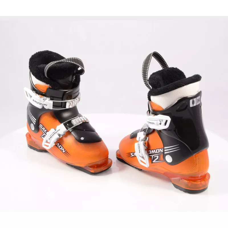 Kinder Skischoenen SALOMON TEAM T2 Orange, Ratchet Buckle - Afbeelding 5