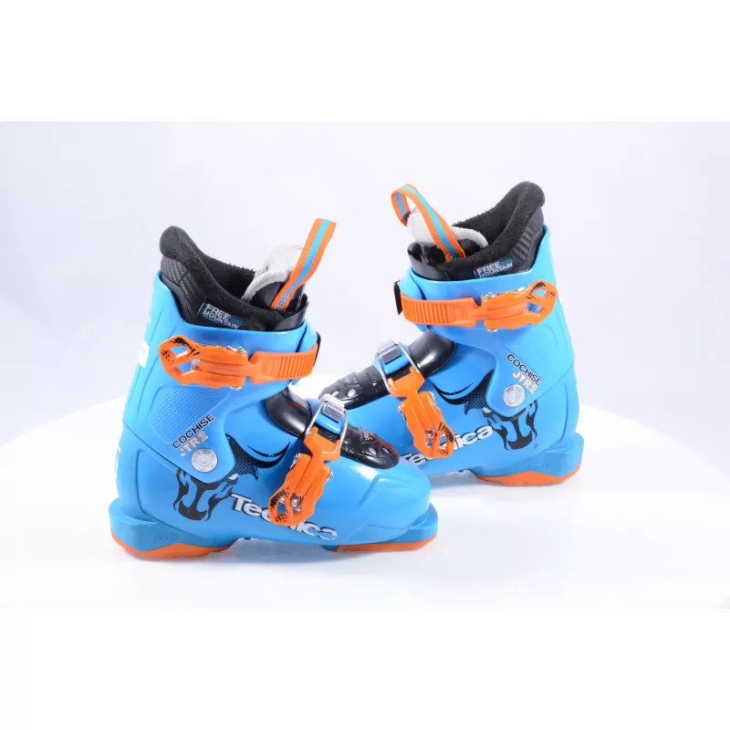 Kinder Skischoenen TECNICA COCHISE JTR 2, Ratchet Buckle, BLUE/orange - Afbeelding 2