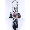Kinder Snowboard FLOW RHYTHM, Black/white/red, WOODCORE, Sidewall, HYBRID/rocker