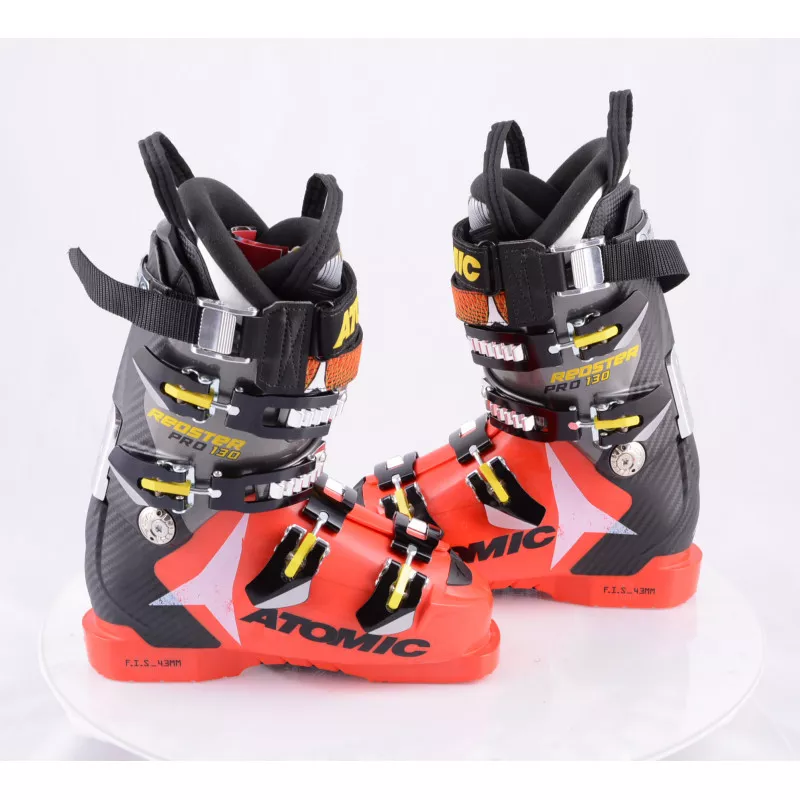Nieuwe Skischoenen ATOMIC REDSTER PRO 130 FIS, SIDAS, ELITE T3, Micro, Macro, ANATOMIC NARROW Fit, MCA Canting ( NIEUW ) - Afbeelding 2