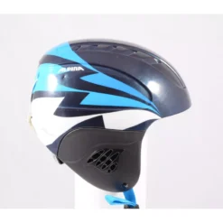Skihelm/snowboardhelm ALPINA CARAT 2019, Black/blue, Verstelbaar ( TOP Staat )
