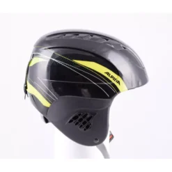 Skihelm/snowboardhelm ALPINA CARAT Black/yellow, Air Vent, Verstelbaar