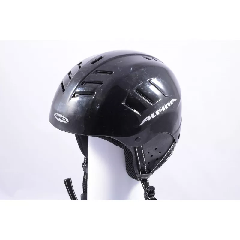 Skihelm/snowboardhelm ALPINA WIND IGUANA BLACK, Verstelbaar - Afbeelding 5