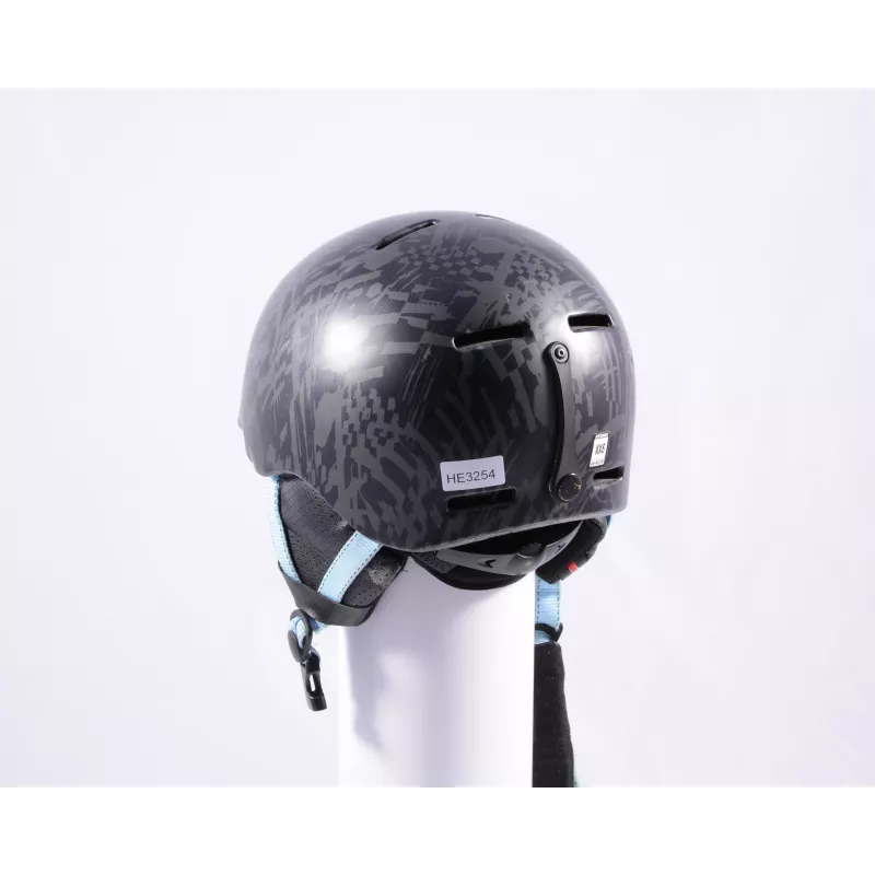 Skihelm/snowboardhelm ATOMIC MENTOR JR, Black/grey, Verstelbaar - Afbeelding 4