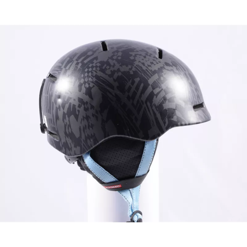 Skihelm/snowboardhelm ATOMIC MENTOR JR, Black/grey, Verstelbaar