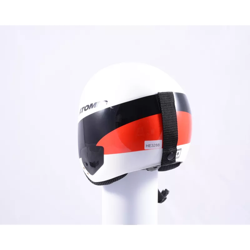 Skihelm/snowboardhelm ATOMIC REDSTER REPLICA, White/black/red, Verstelbaar ( NIEUW ) - Afbeelding 4