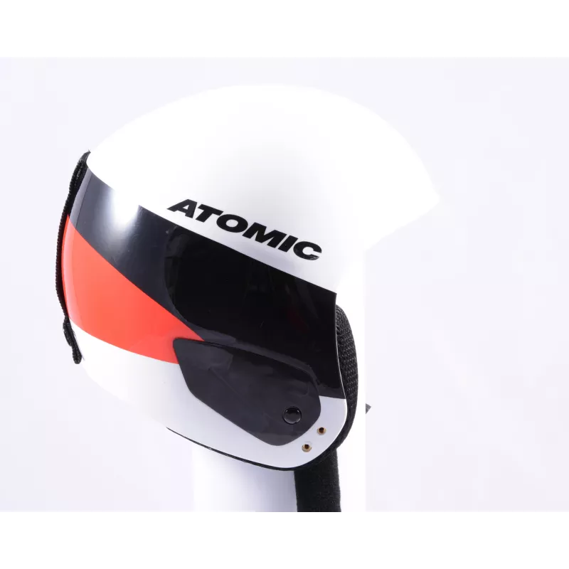 Skihelm/snowboardhelm ATOMIC REDSTER REPLICA, White/black/red, Verstelbaar ( NIEUW )