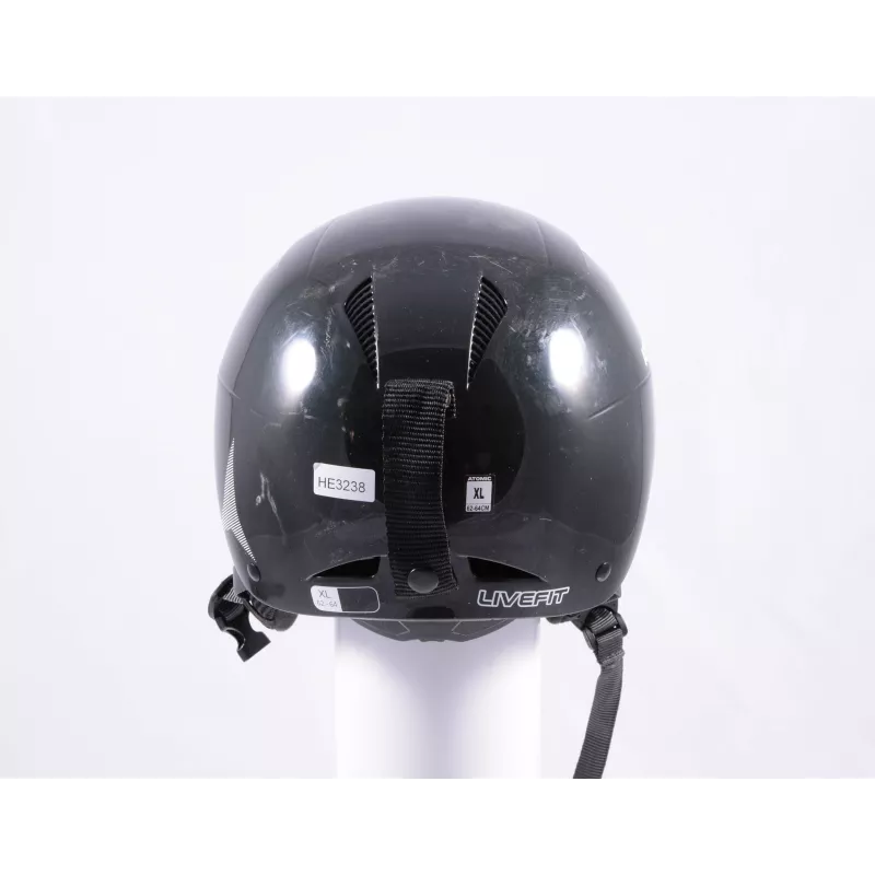 Skihelm/snowboardhelm ATOMIC SAVOR LF Live Fit, BLACK/dark Grey, Verstelbaar - Afbeelding 3