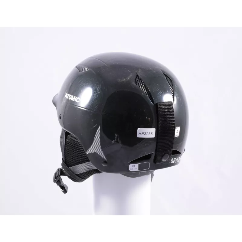 Skihelm/snowboardhelm ATOMIC SAVOR LF Live Fit, BLACK/dark Grey, Verstelbaar - Afbeelding 4