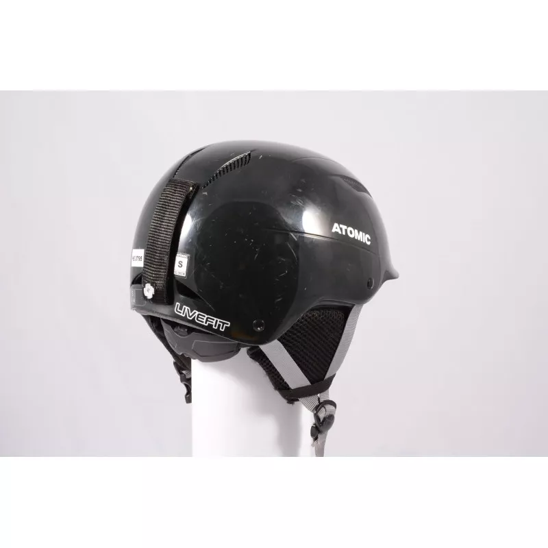 Skihelm/snowboardhelm ATOMIC SAVOR LF Live Fit, BLACK/grey, Verstelbaar - Afbeelding 3