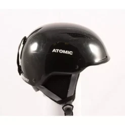Skihelm/snowboardhelm ATOMIC SAVOR LF Live Fit, BLACK/grey, Verstelbaar