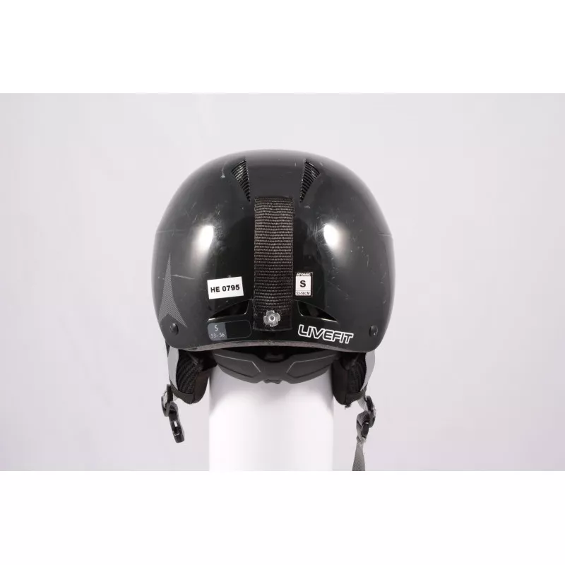 Skihelm/snowboardhelm ATOMIC SAVOR LF Live Fit, BLACK/grey, Verstelbaar - Afbeelding 4