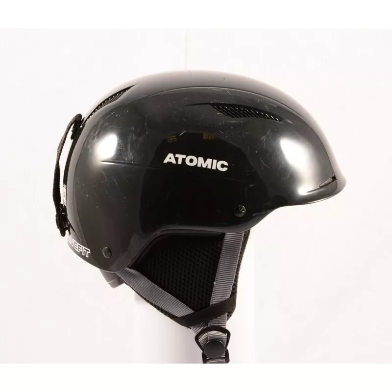 Skihelm/snowboardhelm ATOMIC SAVOR LF Live Fit, BLACK/grey, Verstelbaar