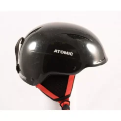 Skihelm/snowboardhelm ATOMIC SAVOR LF Live Fit, BLACK/red, Verstelbaar
