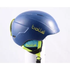 Skihelm/snowboardhelm BOLLE B-LIEVE, Blue Matte/green Verstelbaar