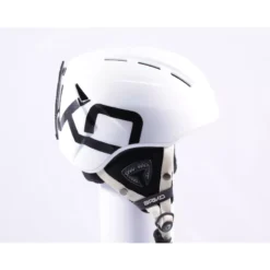 Skihelm/snowboardhelm BRIKO KODIAKINO, White/black, Verstelbaar