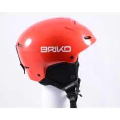 Skihelm/snowboardhelm BRIKO R, Red/white, Verstelbaar