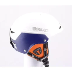 Skihelm/snowboardhelm BRIKO SNOWY 2019, White/blue, Verstelbaar
