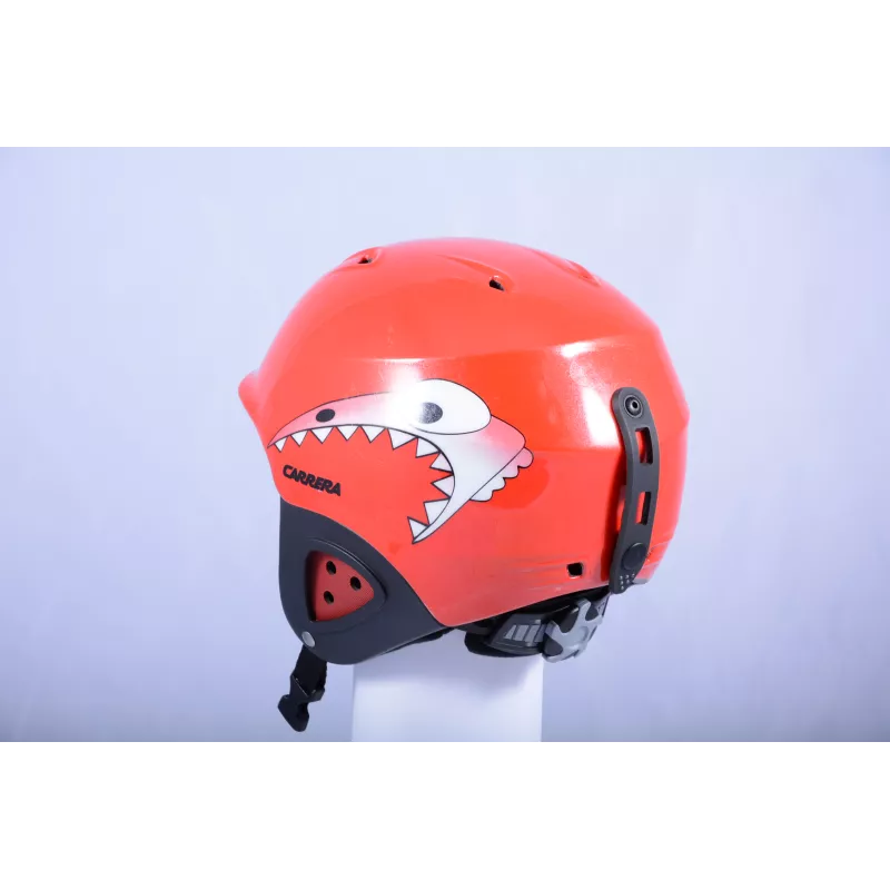Skihelm/snowboardhelm CARRERA CJ-1 Red/shark, Verstelbaar - Afbeelding 3