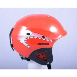 Skihelm/snowboardhelm CARRERA CJ-1 Red/shark, Verstelbaar