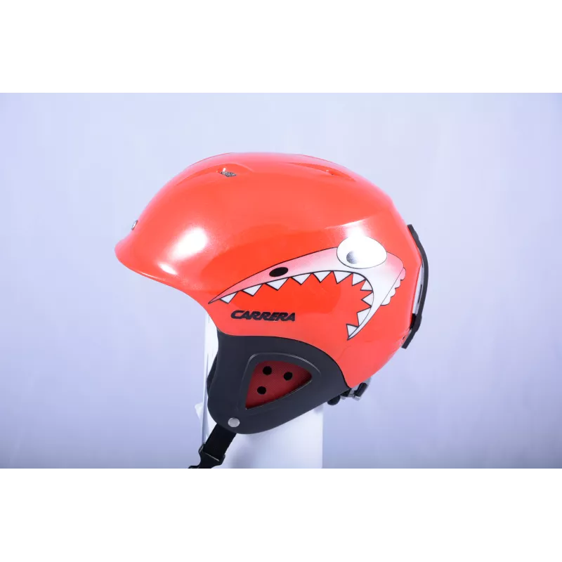 Skihelm/snowboardhelm CARRERA CJ-1 Red/shark, Verstelbaar - Afbeelding 4
