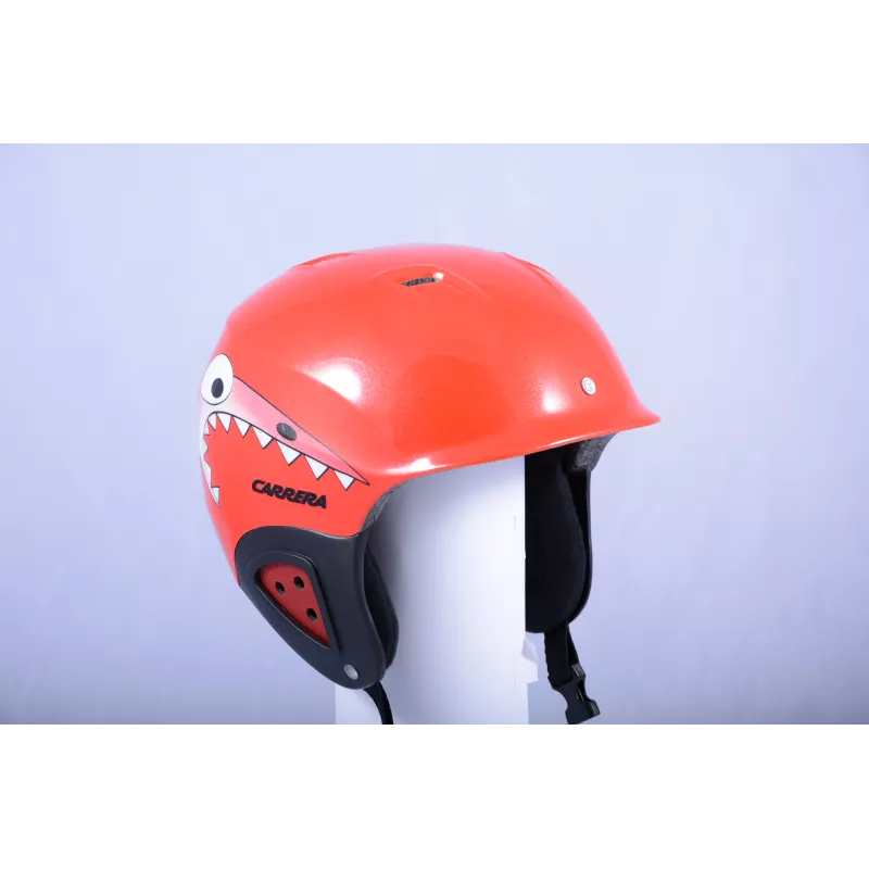 Skihelm/snowboardhelm CARRERA CJ-1 Red/shark, Verstelbaar - Afbeelding 6