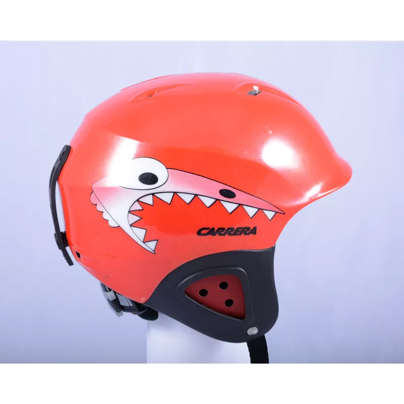 Skihelm/snowboardhelm CARRERA CJ-1 Red/shark, Verstelbaar