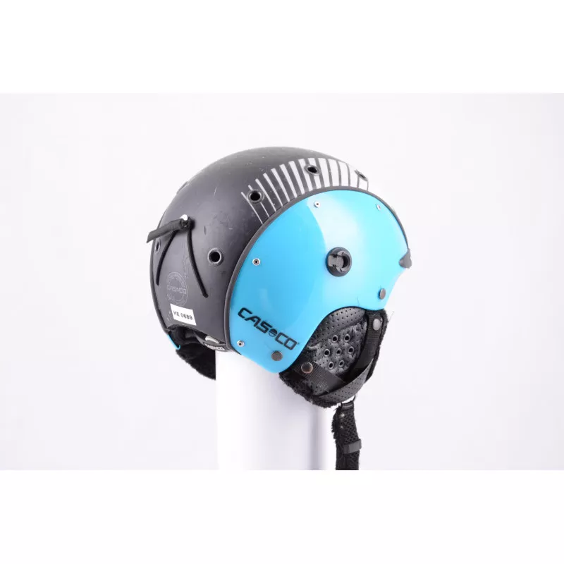 Skihelm/snowboardhelm CASCO SP-3 Airwolf, Black/blue, Verstelbaar - Afbeelding 2