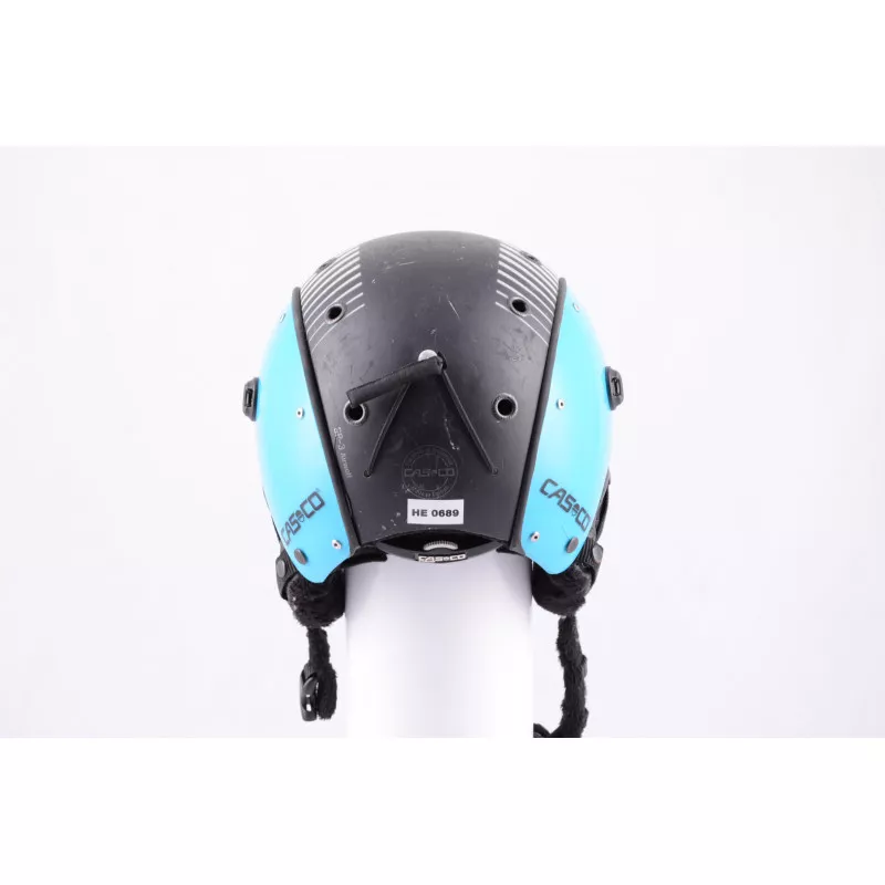 Skihelm/snowboardhelm CASCO SP-3 Airwolf, Black/blue, Verstelbaar - Afbeelding 3