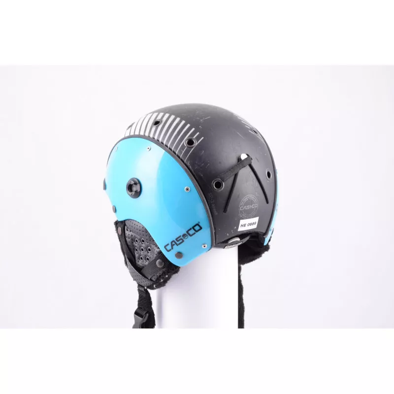 Skihelm/snowboardhelm CASCO SP-3 Airwolf, Black/blue, Verstelbaar - Afbeelding 4