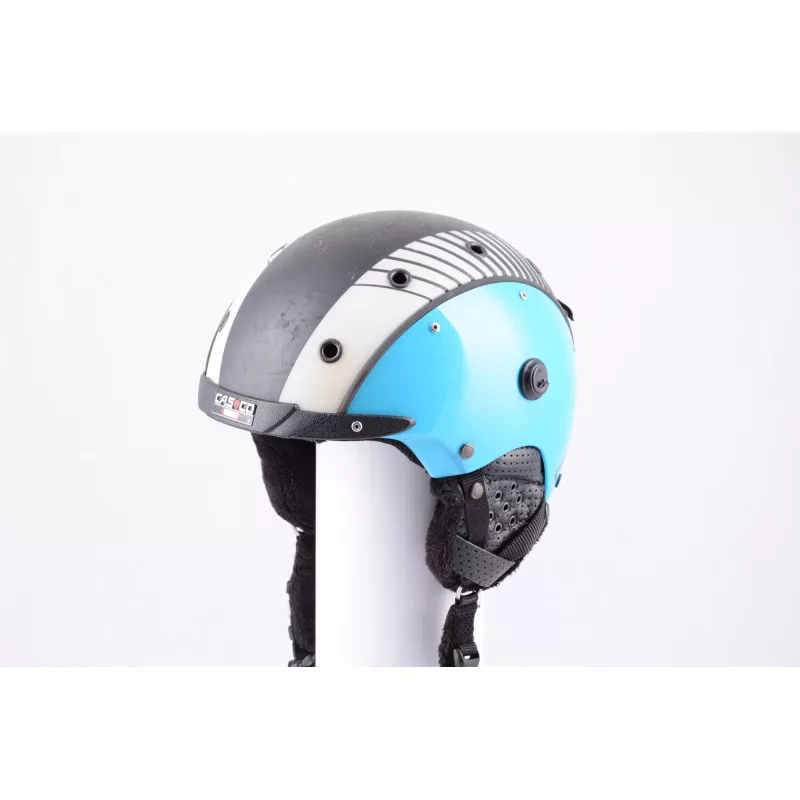 Skihelm/snowboardhelm CASCO SP-3 Airwolf, Black/blue, Verstelbaar - Afbeelding 6