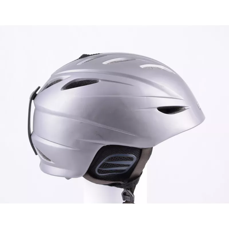 Skihelm/snowboardhelm GIRO G10 Grey, AIR Ventilation, X-static, Verstelbaar