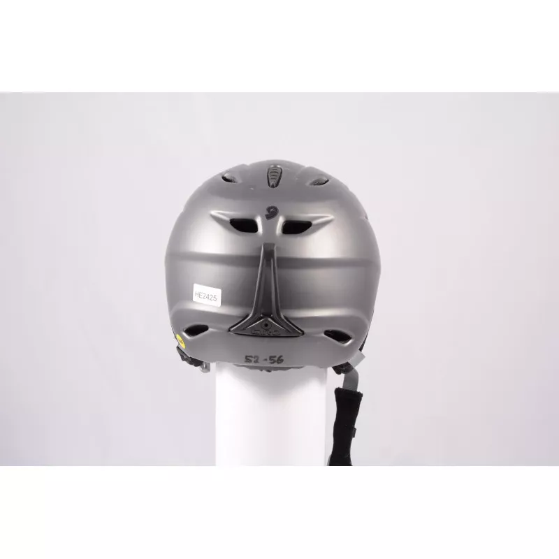 Skihelm/snowboardhelm GIRO NINE Grey, AIR Ventilation, Verstelbaar - Afbeelding 4