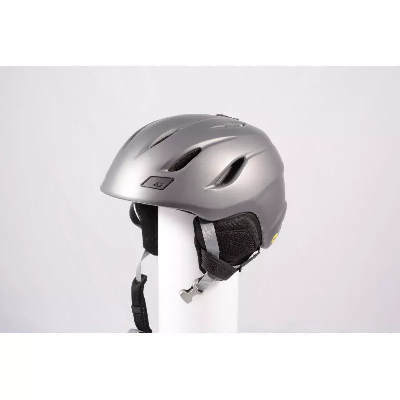 Skihelm/snowboardhelm GIRO NINE Grey, AIR Ventilation, Verstelbaar - Afbeelding 7