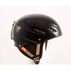 Skihelm/snowboardhelm HEAD BLACK/brown, Verstelbaar