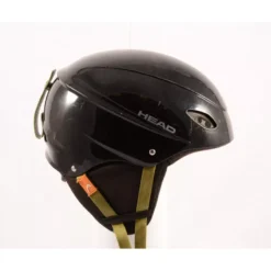 Skihelm/snowboardhelm HEAD BLACK/green, Verstelbaar