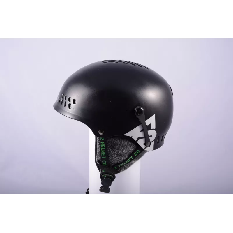 Skihelm/snowboardhelm K2 PHASE, BLACK/green, Verstelbaar ( TOP Staat ) - Afbeelding 5