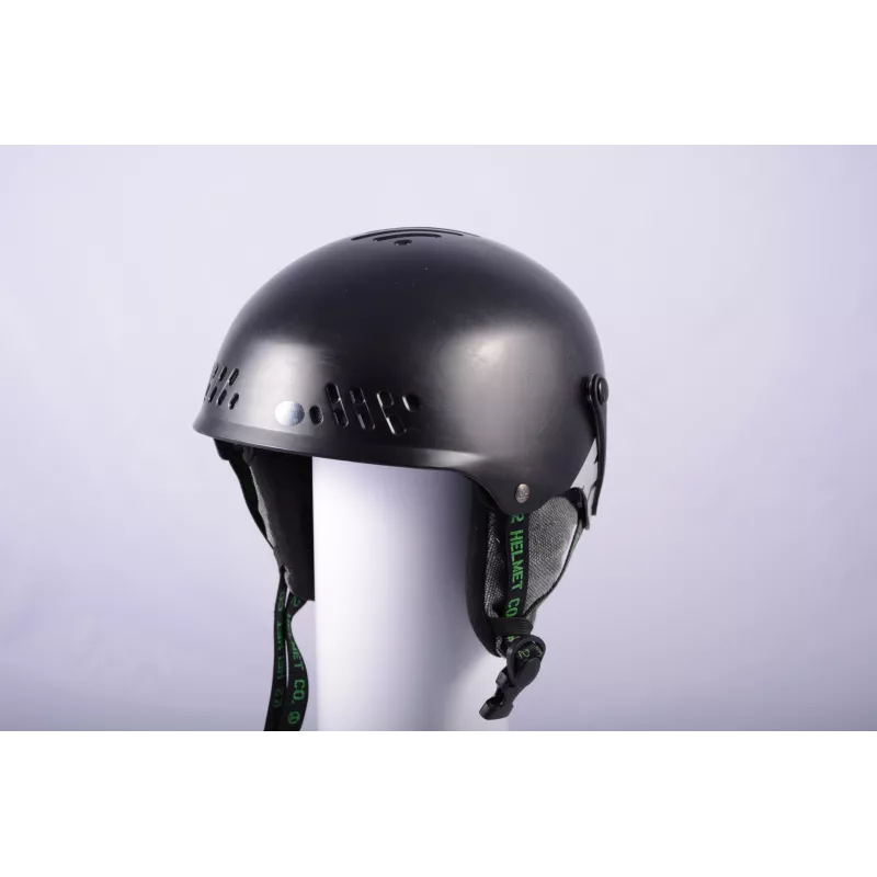 Skihelm/snowboardhelm K2 PHASE, BLACK/green, Verstelbaar ( TOP Staat ) - Afbeelding 6