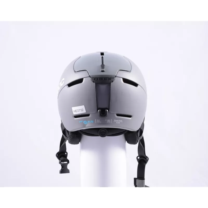 Skihelm/snowboardhelm POC OBEX SPIN, Grey, Verstelbaar ( TOP Staat ) - Afbeelding 3