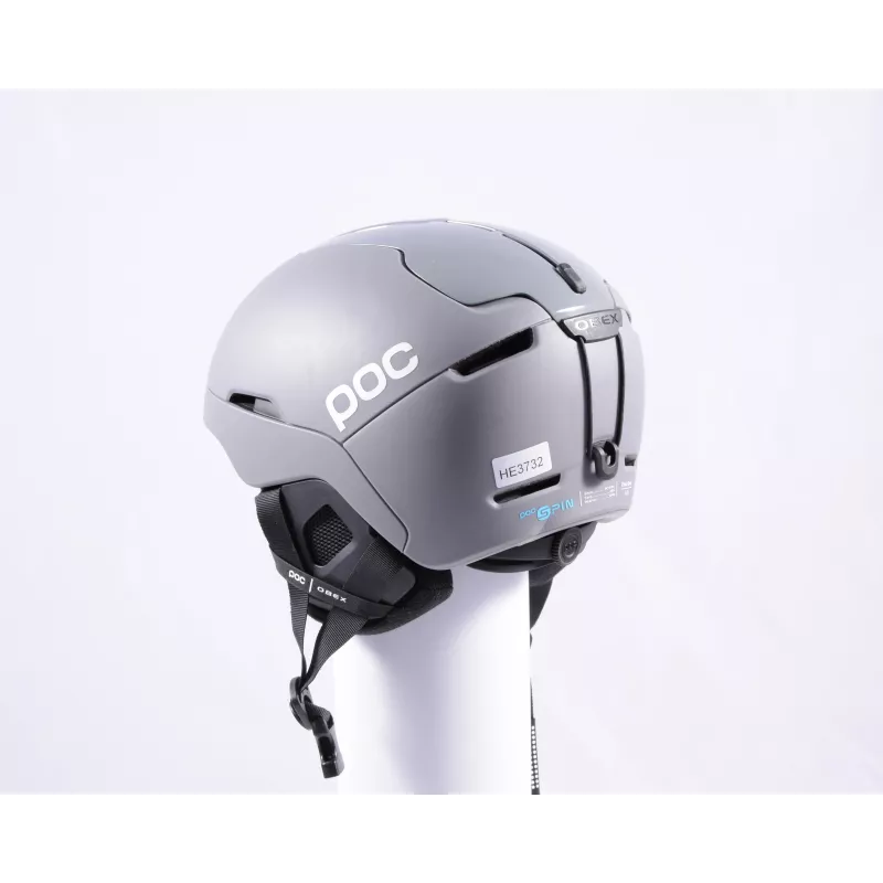 Skihelm/snowboardhelm POC OBEX SPIN, Grey, Verstelbaar ( TOP Staat ) - Afbeelding 4