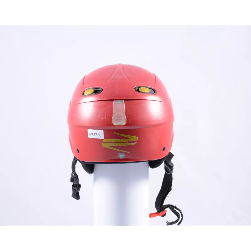 Skihelm/snowboardhelm RED, Red/yellow - Afbeelding 3