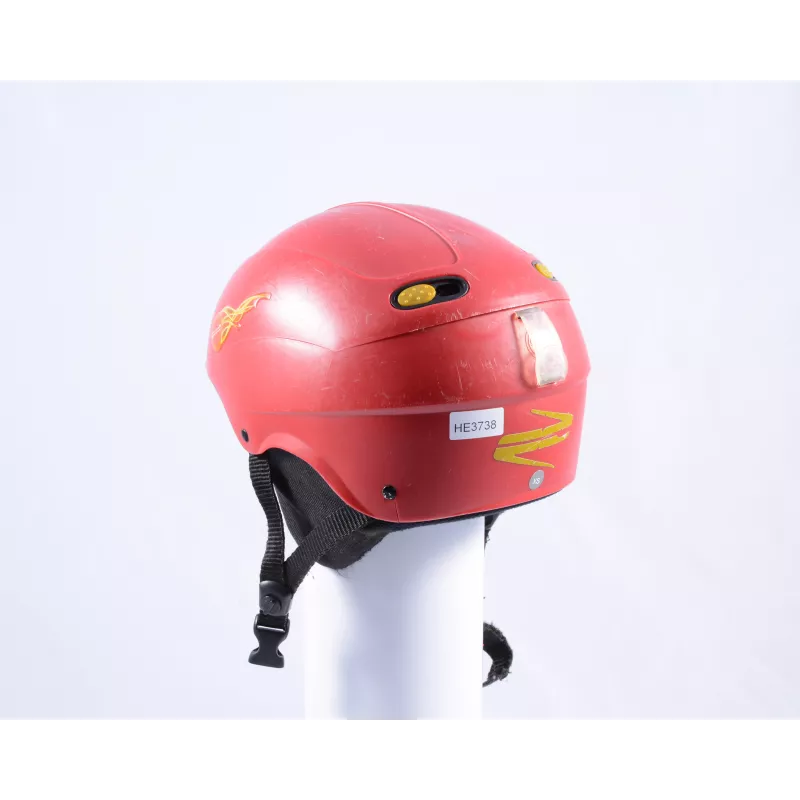 Skihelm/snowboardhelm RED, Red/yellow - Afbeelding 4